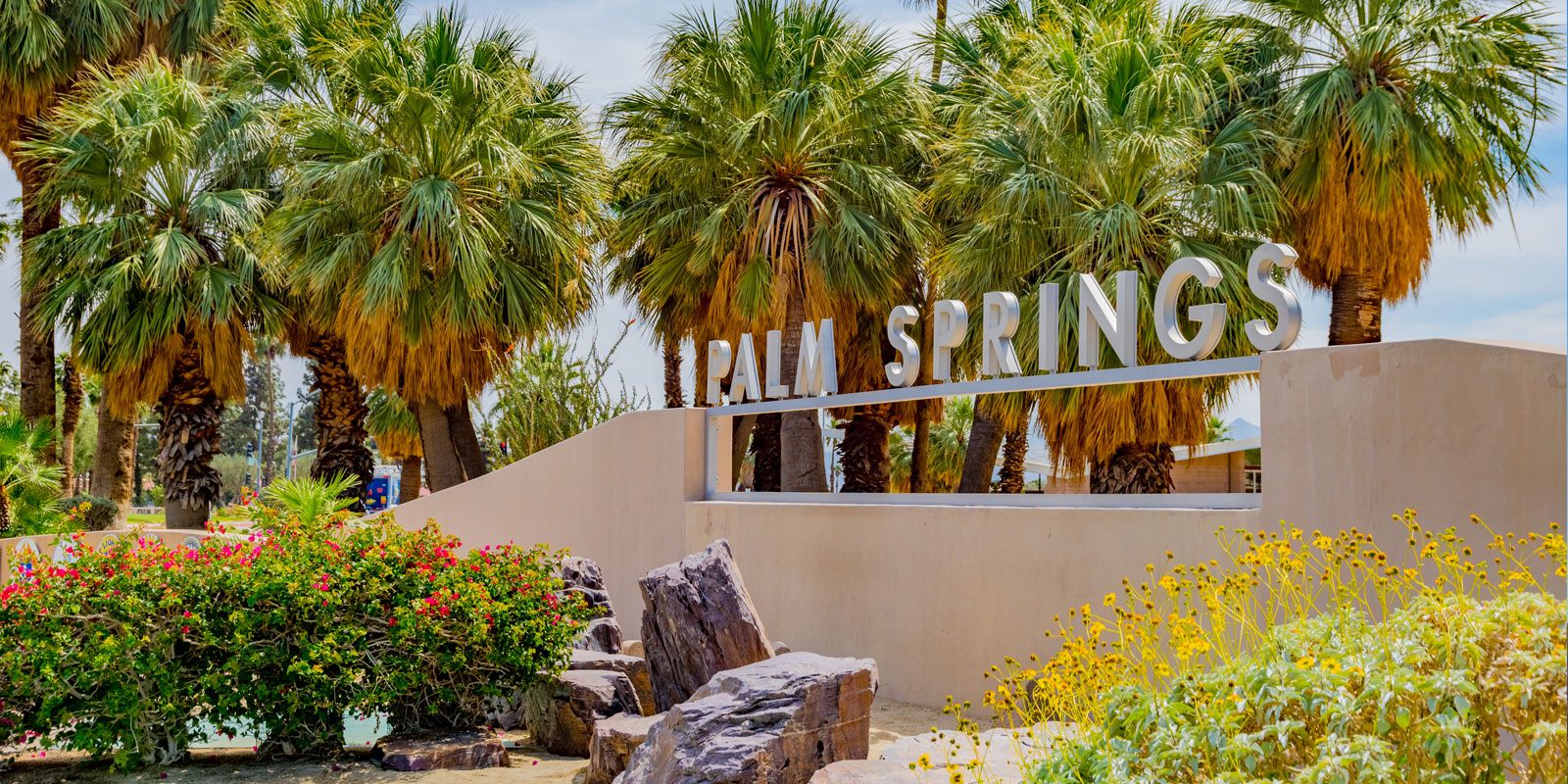 Palm Springs Entrance