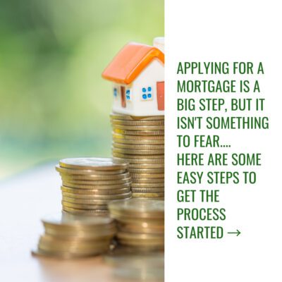 Applying for a mortgage is...