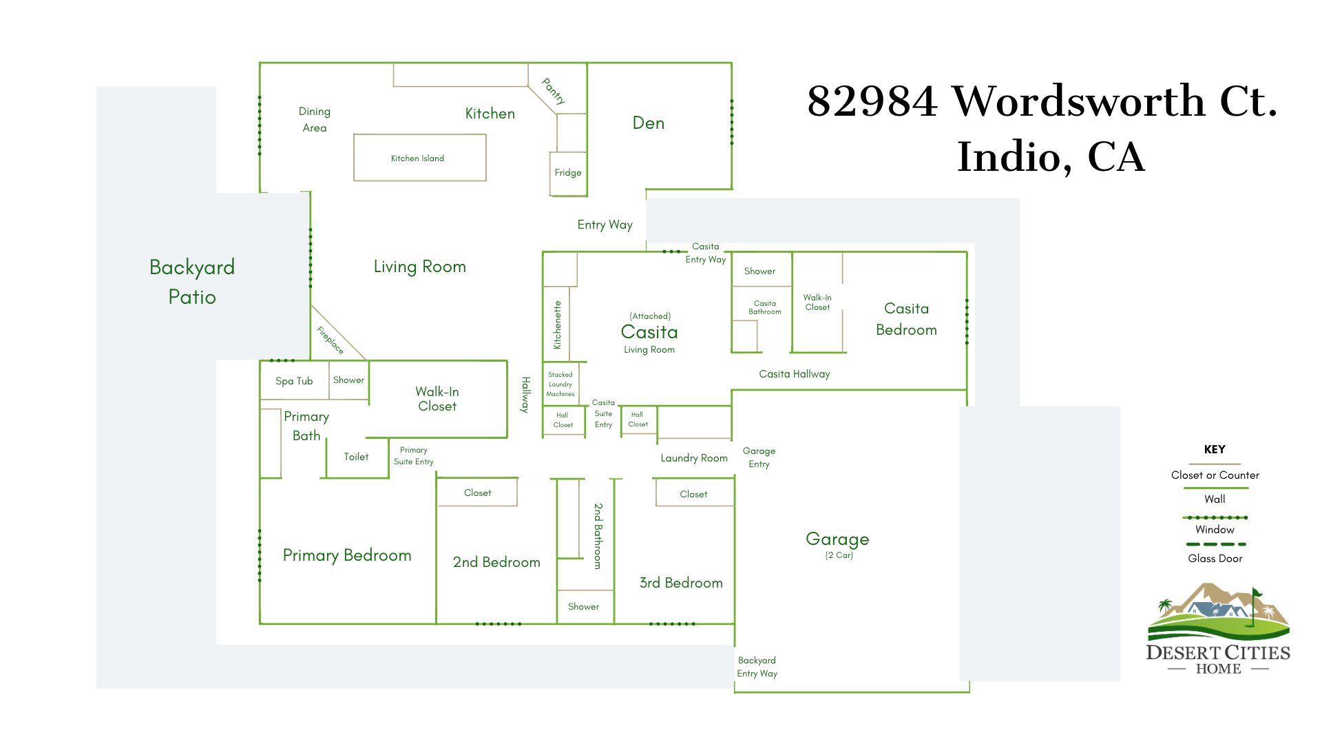 FLOOR PLANS - 82984 Wordsworth Ct. with LOGO