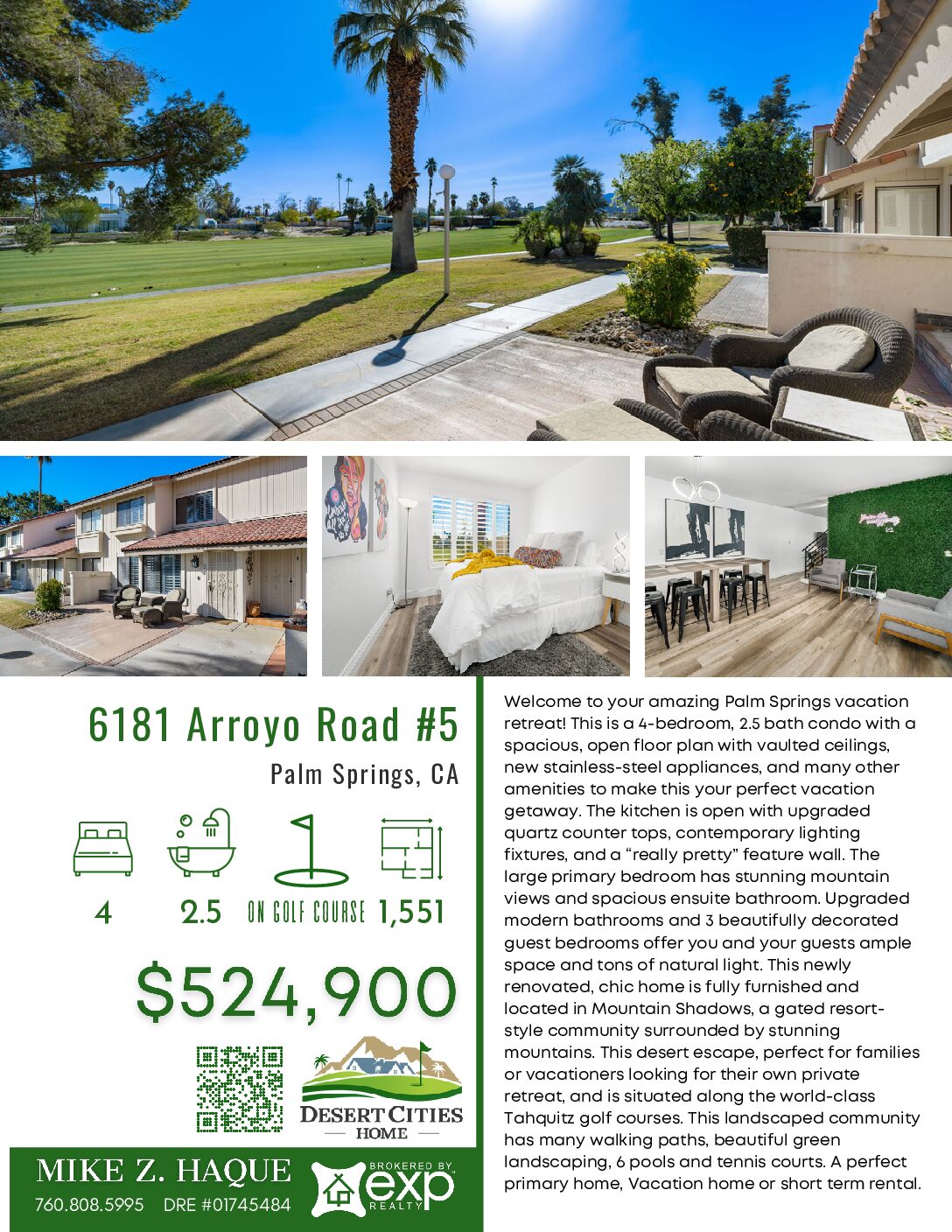 6181 Arroyo Rd. 5 524900 Listing Flyers